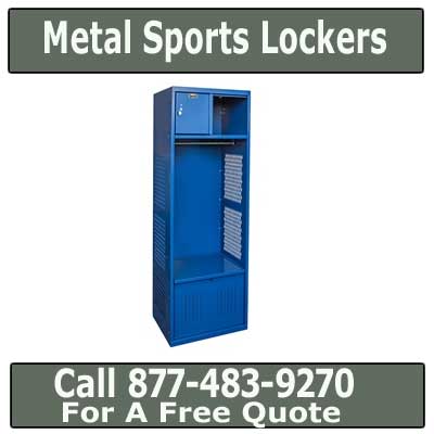 Commercial Heavy Duty Steel Sports Foot Lockers For Sale - Direct From The Manufacturer Pricing