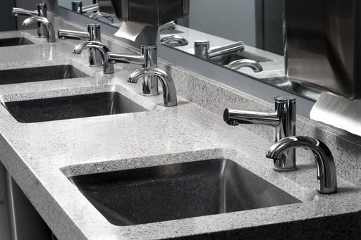 4 Station Commercial Restroom Sinks & Lavatory Counter Tops For Sale Direct From The Manufacturer Saves You Time And Money