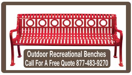 Discount Outdoor Recreational Benches For Sale