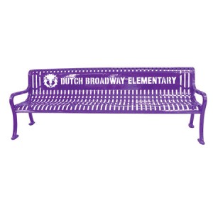 Customized Personalized Diamond Pattern 8 Ft Park Benches For Sale Factory Direct