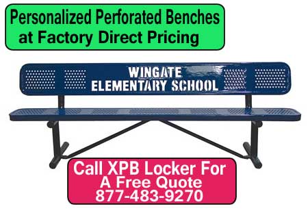 Discount Personalized Perforated Customized Park Benches For Sale Direct From The Manufacturer