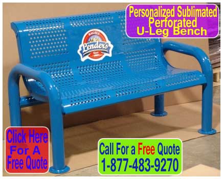 Personalized-Sublimated-Perforated-U-Leg-Bench