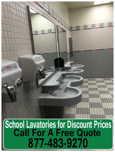 DIY School Lavatory Kits For Sale Direct From The Manufacturer Saves You Money Today!