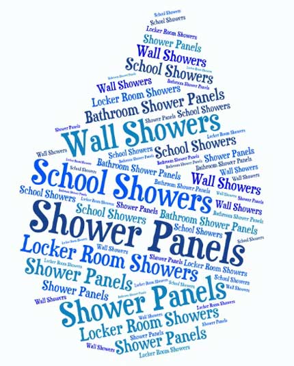 Commercial Restroom Shower Panels For Sale