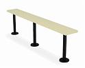 Wholesale Solid Plastic Lenox Pedestal Benches For Sale Direct From The Factory Means Low Pricies