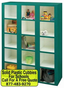 Commercial Solid Plastic Cubbies For Schools And Daycare Centers For Sale Direct From The Factory Cheap Discount Prices