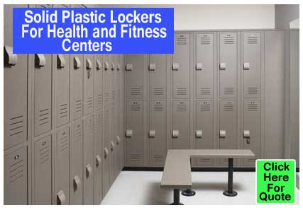 Wholesale Solid Plastic Lockers For Health And Fitness Centers For Sale Direct From The Factory