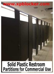 Industrial Solid Plastic Heavy Duty Restroom Partitions For Commercial User For Sale Factory Direct Saves You Money Today