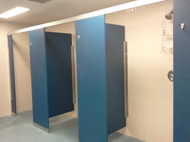 Commercial Shower Dividers