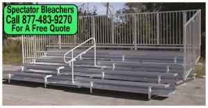 Aluminum Sports Bleachers For Sale Direct From The Factory Saves You Money Today!