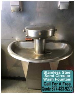 Wholesale Commercial Stainless Steel Wash Fountains For Sale Direct From The Manufacturer Means Low Price Guaranteed