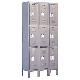 metal lockers three tier
